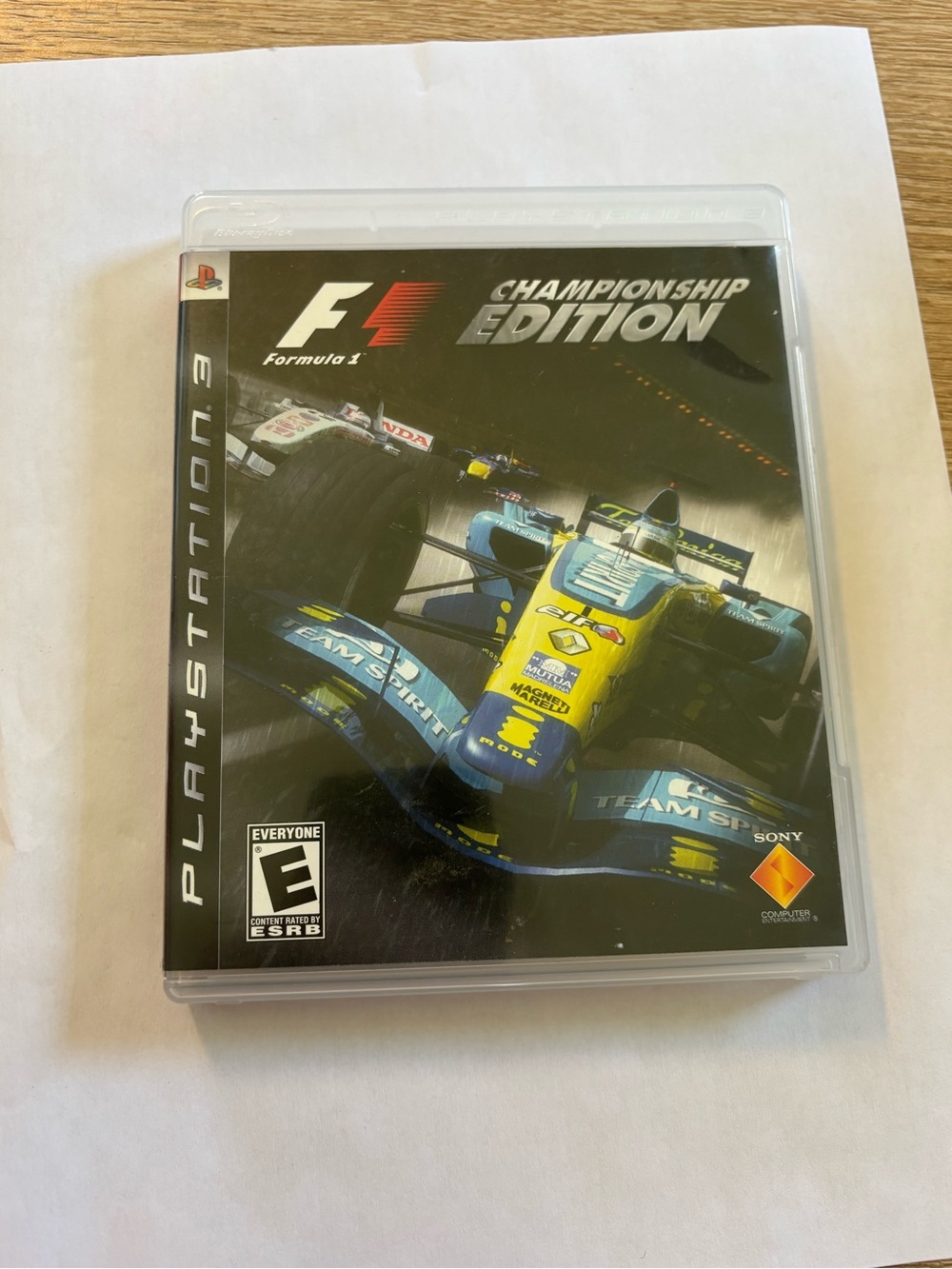 PlayStation 3 Formula 1 F1 Championship Edition PS3 Video Game